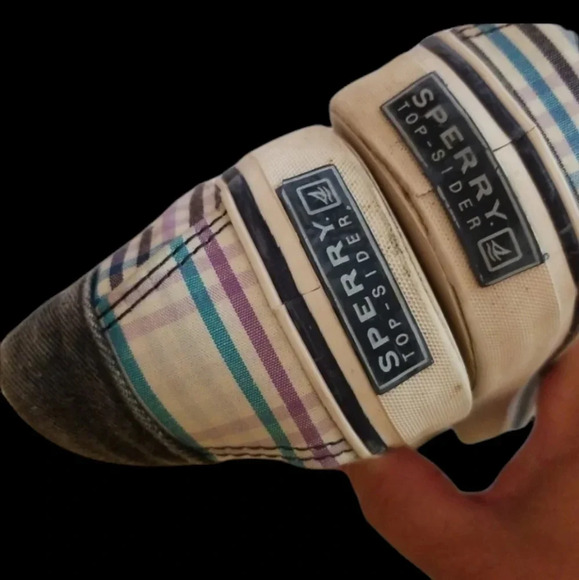 Plaid Sperry Topsiders - Picture 4 of 5